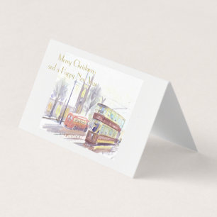 Newcastle på Tyne H-brickan julkort Kort