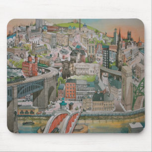 Newcastle på Tyne till och med åren Mousepad Musmatta