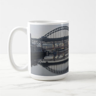 Newcastle Quayside & Tyne Bridge Kaffemugg