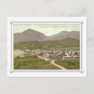Newcastle, säng, norra Irland Vykort