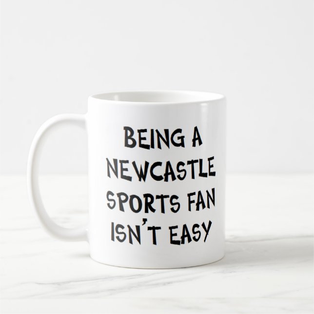 newcastle sports fan, being kaffemugg (Vänster)