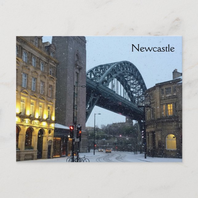 Newcastle - Tyne Bridge  Vykort (Framsida)