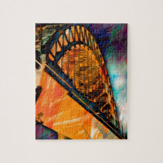 Newcastle Tyne överbryggar Pussel