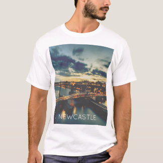 Newcastle UK kort muff T-tröja Tee