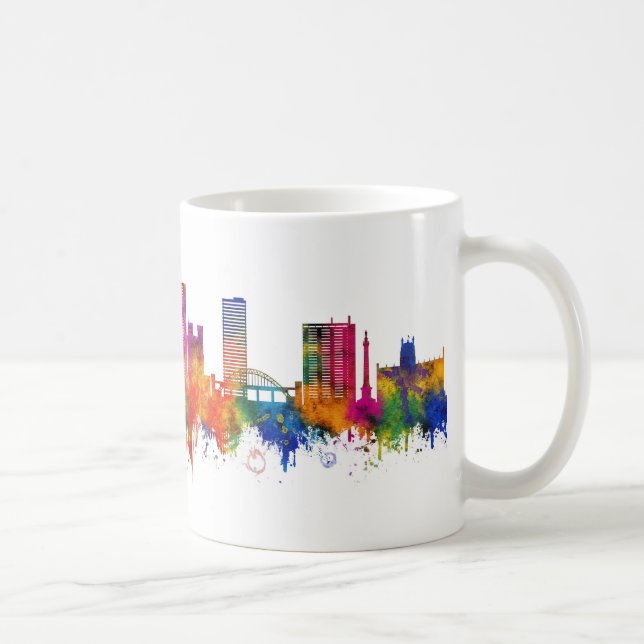 Newcastle UK Skyline Kaffemugg (Höger)