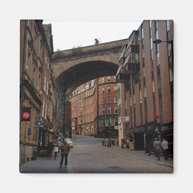 Newcastle upon Tyne Magnet (Framsidan)