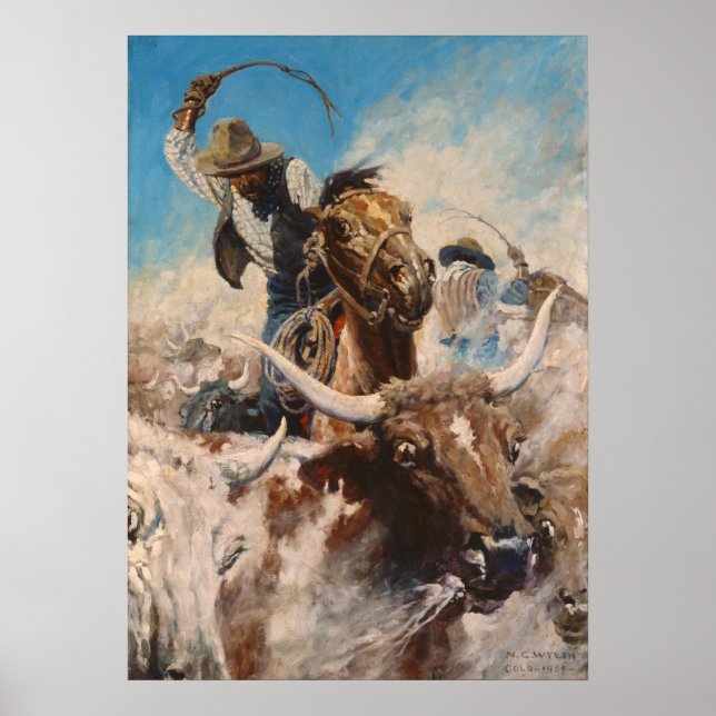 Newell Convers Wyeth Poster (Framsidan)