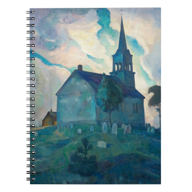 Newell Convers Wyeth Ridge Church Anteckningsbok (Framsidan)