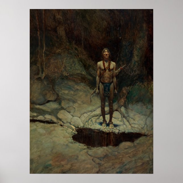 Newell Convers Wyeth tystnad Poster (Framsidan)