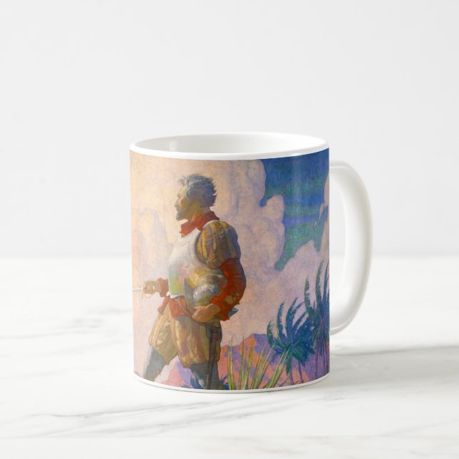 Newell Convers Wyeth upptäckter Kaffemugg (Framsida höger)