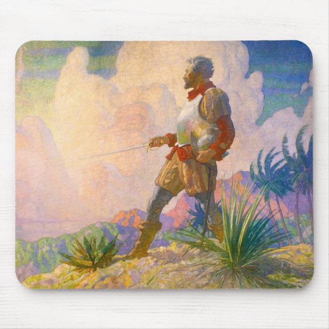 Newell Convers Wyeth upptäckter Musmatta (Framsidan)
