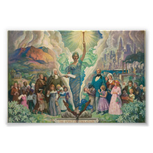 Newell Convers Wyeths pedagogik Fototryck