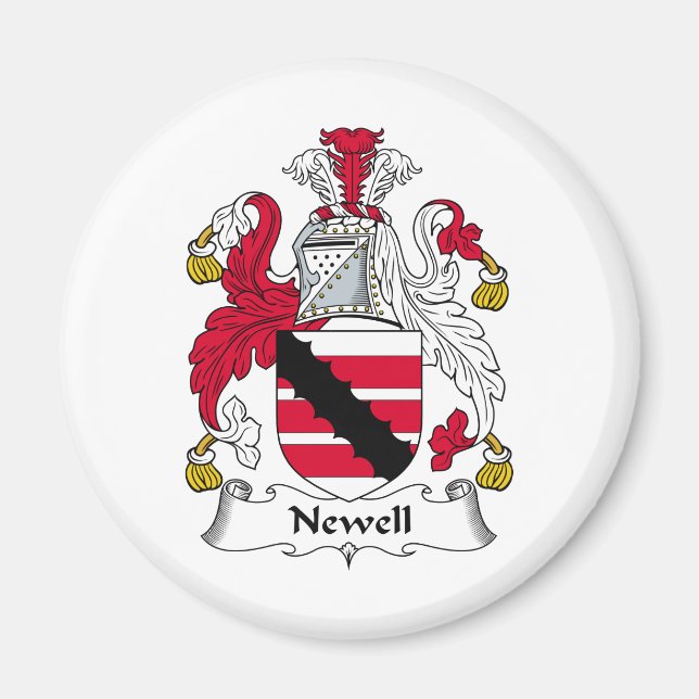 Newell Family Crest Magnet (Framsidan)