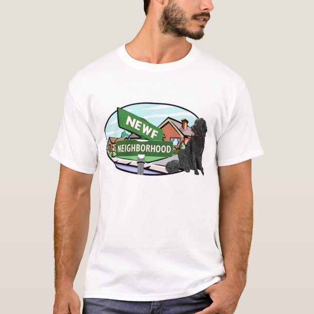 Newf grannskap t-shirt (Framsida)
