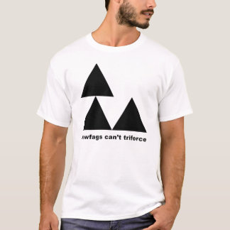 Newfags kan inte Triforce! T-shirt