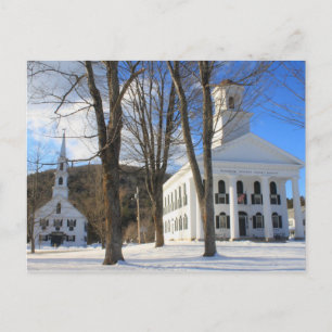 Newfane Vermont Town Common Vykort