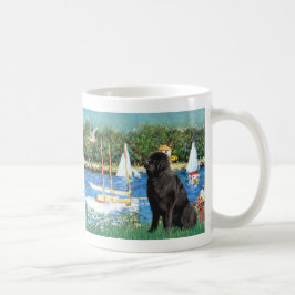 Newfie 1 - Segelbåtar Kaffemugg
