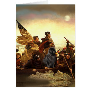 Newfie 1 - Washington Crossing..... Hälsningskort