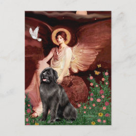 Newfie 2 - Sittande ängel Vykort