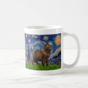 Newfie (brun2) - Stjärnighet Kaffemugg