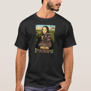 Newfie (brun) - Mona Lisa T Shirt