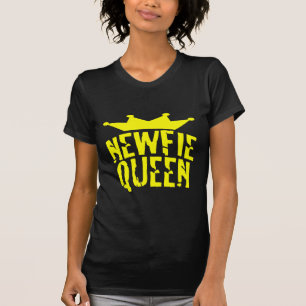 Newfie drottningT-tröja T-shirt