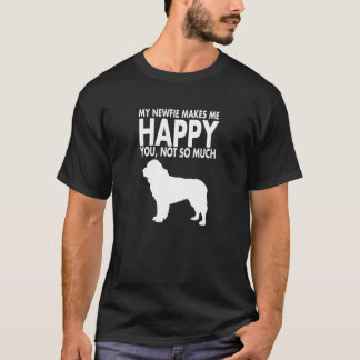 Newfie eller Newfoundland hundTshirt Tee