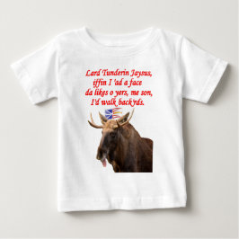 NEWFIE GÅR BACKWARDS.png T-shirt