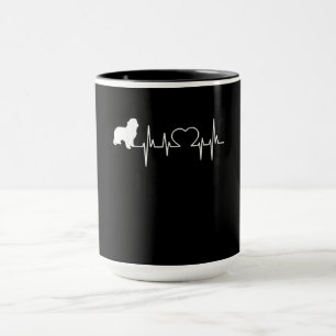 Newfie Heartslag Newfoundland Cute Newfie Mugg