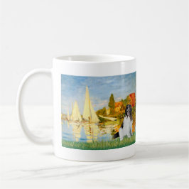 Newfie Landseer 3 - Segelbåtar 2 Kaffemugg