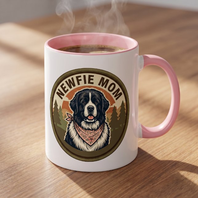 Newfie Mamma Kaffemugg | Newfoundland Mamma Presen (Skapare uppladdad)