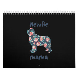 Newfie mamma   Newfoundland hund mamma Kalender