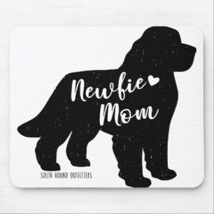 Newfie Mamma, Newfoundland Hund Silhouette Musmatta