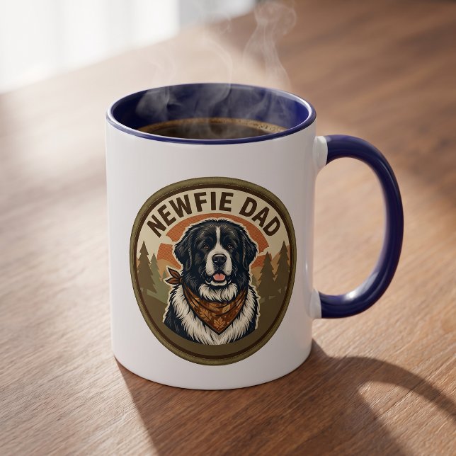 Newfie Pappa Kaffemug | Newfoundland Pappa Present Mugg (Skapare uppladdad)