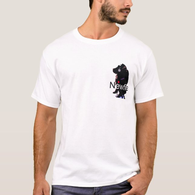 newfie t-shirt (Framsida)