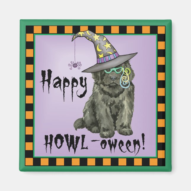 Newfie Witch Magnet (Framsidan)