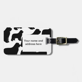 Newfies bagagemärkre bagagebricka