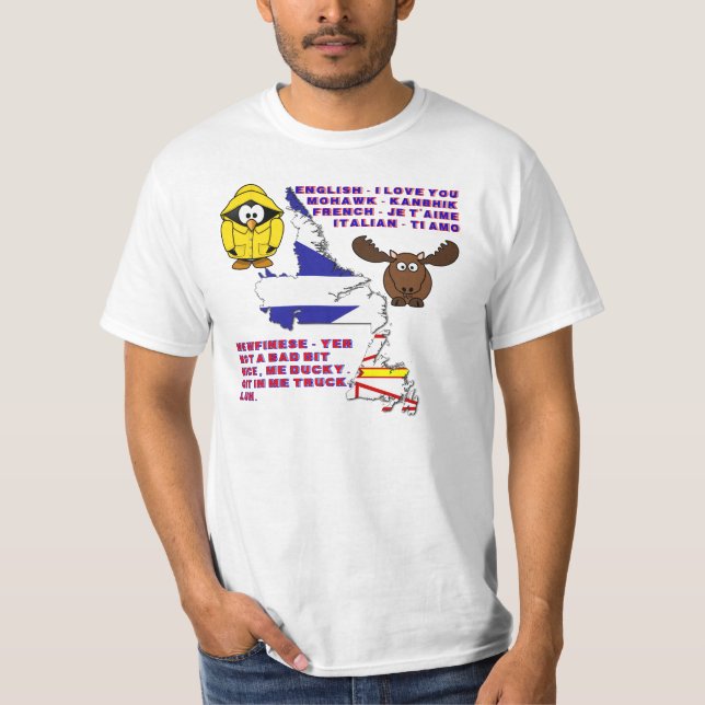 NEWFINESE - JAG ÄLSKAR DIG T-SHIRT (Framsida)