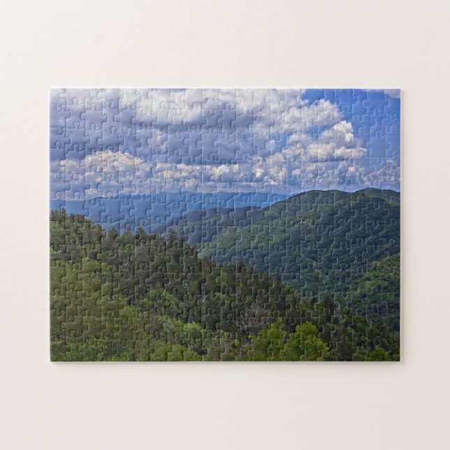 Newfound Gap, Great Smoky Mountains Bildpussel Pussel (Horisontell)