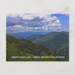 Newfound Gap, Great Smoky Mountains nationalpark Vykort