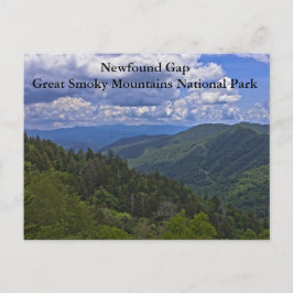 Newfound Gap, Great Smoky Mountains vykort