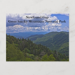 Newfound Gap, Great Smoky Mountains vykort