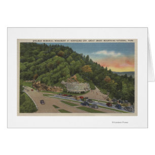 Newfound Gap, TN - Laura Spelman minnesmärke Hälsningskort