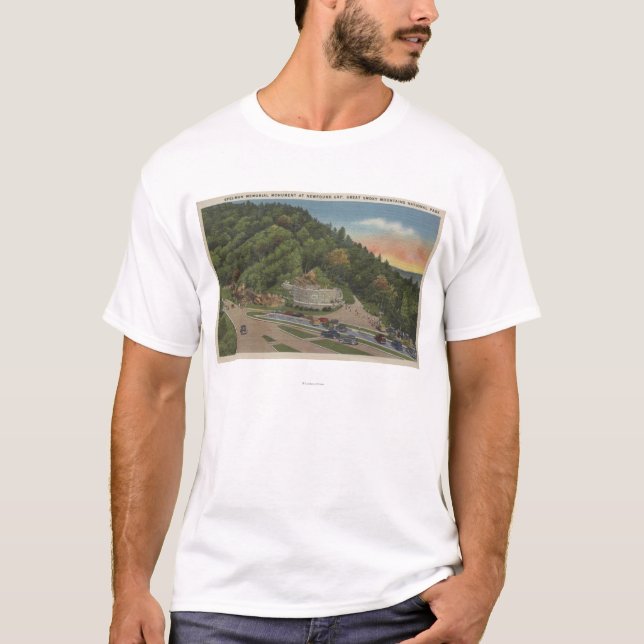Newfound Gap, TN - Laura Spelman minnesmärke Tee Shirt (Framsida)