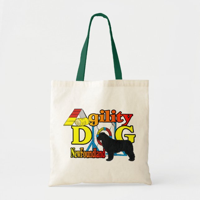 Newfoundland_Agilitet Gifts Tygkasse (Framsidan)