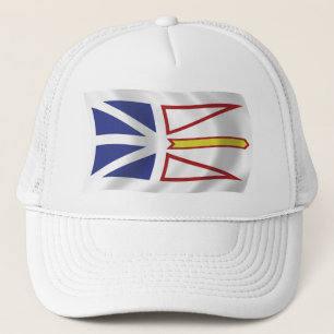 Newfoundland and Labrador Flagga Hat Truckerkeps