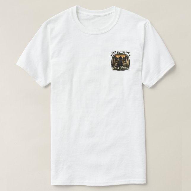 Newfoundland andrepilot t shirt (Design framsida)