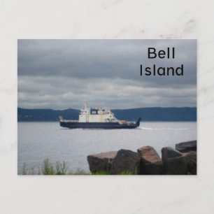 Newfoundland Bell Island Ferry Flanders Vykort