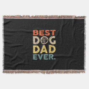 Newfoundland best hund pappa någonsin i presenter filt