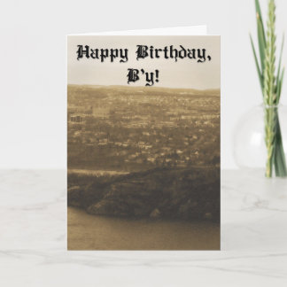 Newfoundland Birthday Card Kort